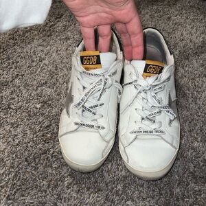 Inspired Gold Sneakers (Sz 8.5)